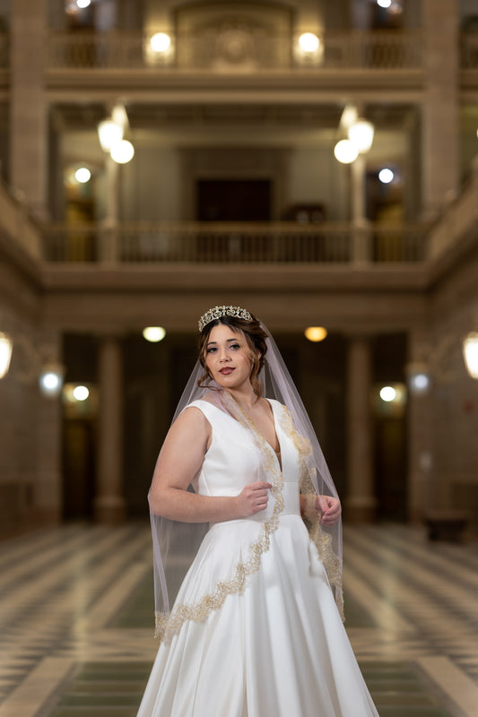 Iris Veil by Dhibi Couture